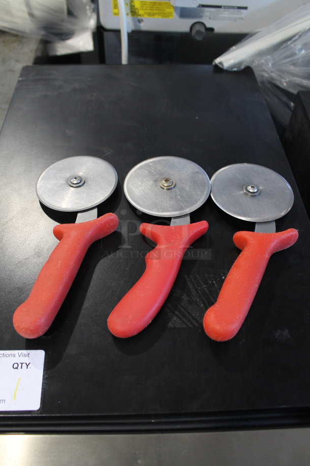 40 SHARPENED Stainless Steel Pizza Pie Cutters. 40 Times Your Bid! - Image 2 of 2