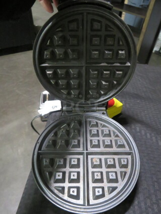 One Oster Waffle Maker. Model# CKSTWF2000. 1080 Watt. 120 Volt. 
