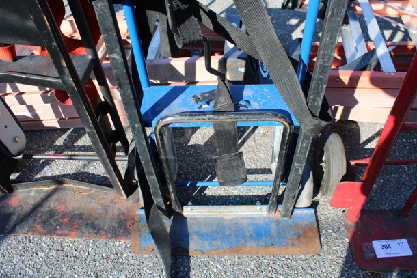 Penske Blue Metal Furniture Dolly Appliance Cart. 22x13x60 - Image 4 of 4