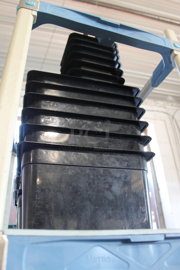 ALL ONE MONEY! Lot of Various Black Poly Drop In Bins - Image 2 of 2