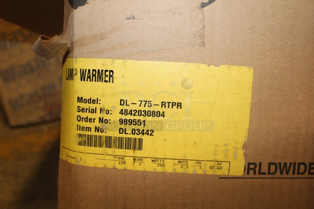 NEW! Hatco Model DL-775-RTPR Commercial Stainless Steel Warming Lamp. 120V/60Hz.  - Image 3 of 3