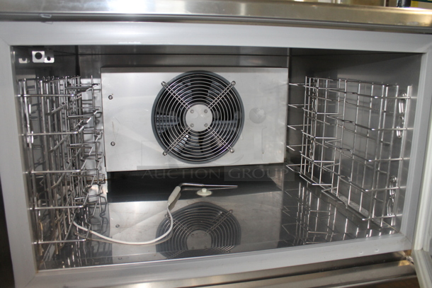 2011 Piper Products Servolift Eastern RCM054S Stainless Steel Commercial Floor Style Single Door Undercounter Blast Chiller w/ Probe on Commercial Casters. 208-240 Volts, 1 Phase. - Image 5 of 7