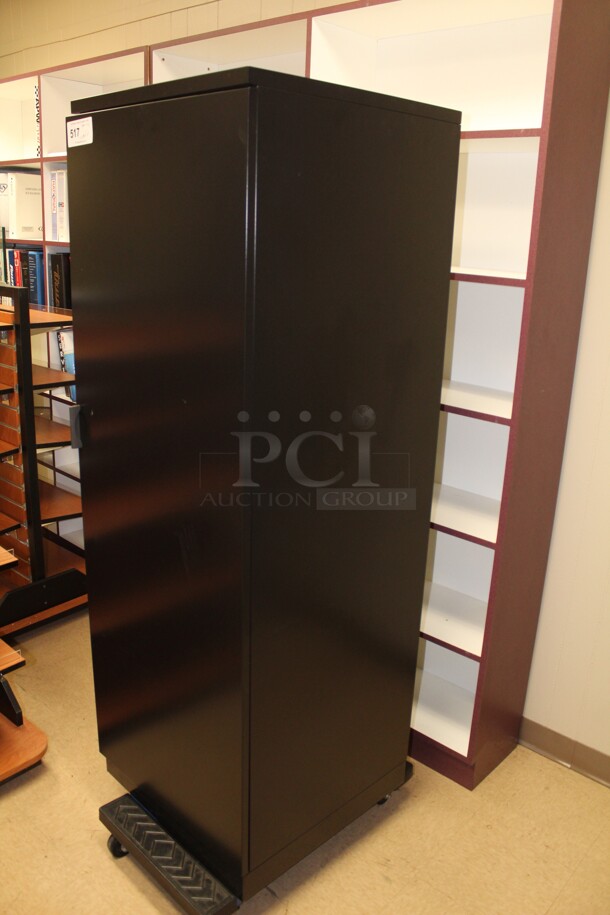 GREAT! 4 Black Cabinets. 23x23x68. 4X Your Bid!  - Image 3 of 3