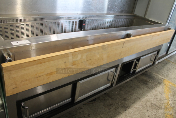Stainless Steel Commercial Floor Style Buffet Station. Does Not Come w/ Remote Compressor. - Image 3 of 12