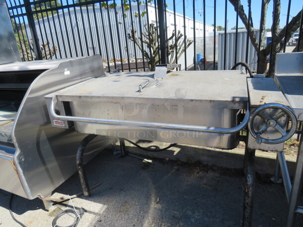 One Groen 40 Gallon Tilt Braising Pan. Model# FPC-4.  57X38X42 - Image 2 of 2