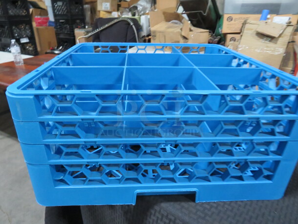 One Blue 9 Hole Dishwasher Rack. - Image 3 of 3