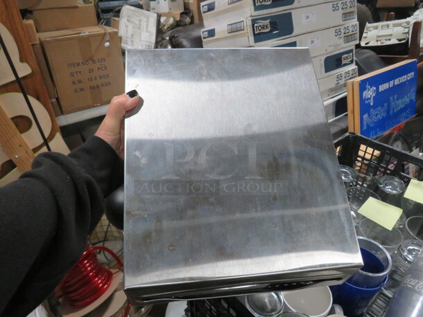 One Stainless Steel Hand Towel Dispenser. - Image 1 of 1