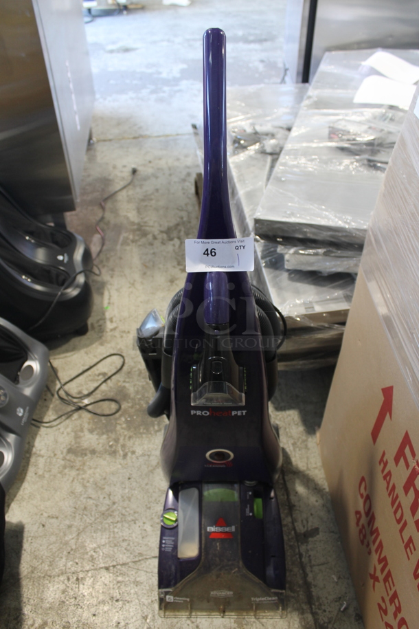 BRAND NEW SCRATCH AND DENT! Bissell 1799 ProHeatPet Vacuum Cleaner. 120 Volts, 1 Phase. Tested and Working!