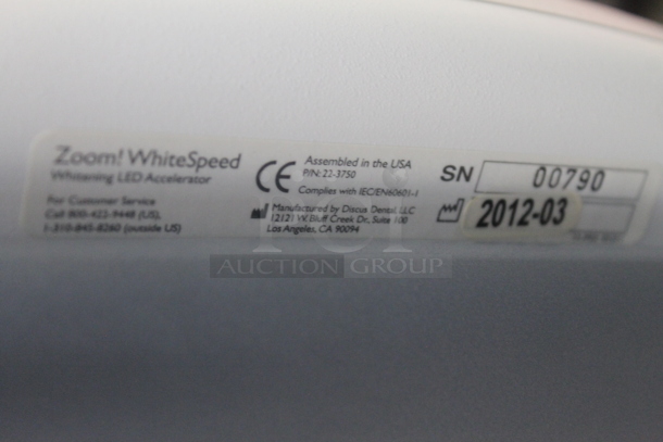 Philips Zoom WhiteSpeed Floor Style Whitening LED Accelerator on Casters. - Image 6 of 6