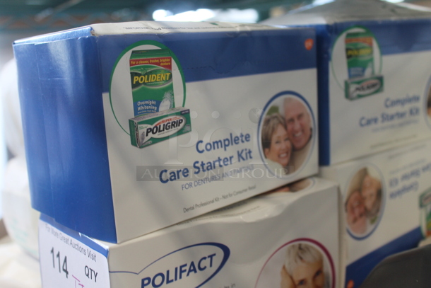 ALL ONE MONEY! Tier Lot of Various Items Including Polident Poligrip, Fluora Trays and Dental Tools - Image 4 of 5