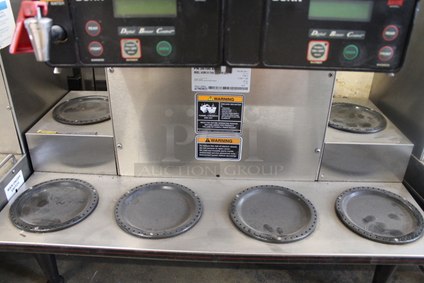 2015 Bunn AXIOM 0/6 TWIN Stainless Steel Commercial Countertop 6 Burner Coffee Machine w/ Hot Water Dispenser. 120/208 Volts, 1 Phase. - Image 3 of 5