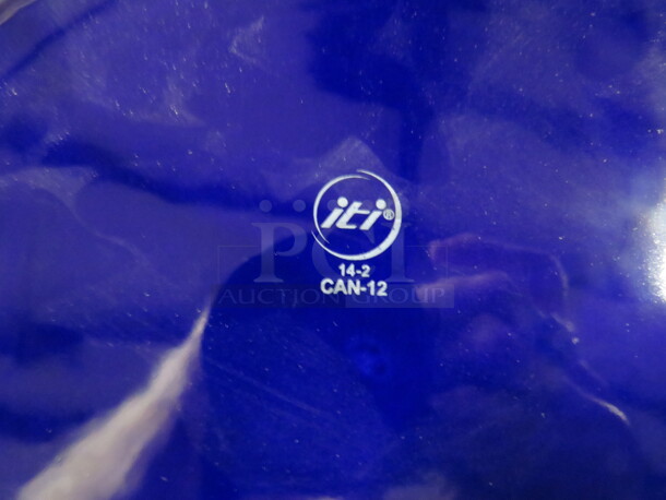 NEW iti 9.5X8 Blue Platter. #14-2.  12XBID - Image 2 of 2