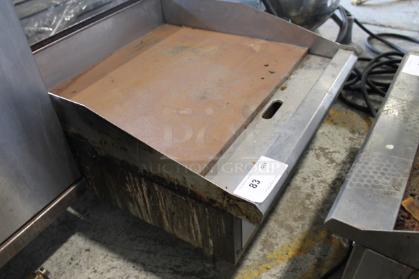 Toastmaster Pro Series Stainless Steel Commercial Countertop Gas Powered Flat Top Griddle. - Image 5 of 6