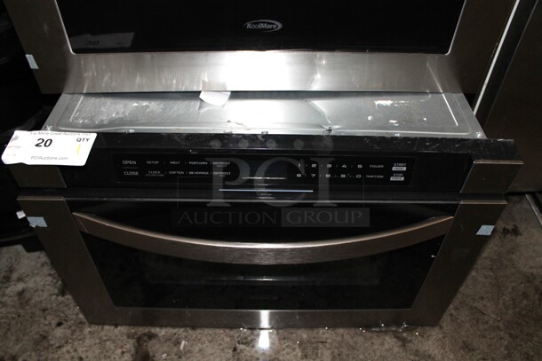 BRAND NEW SCRATCH AND DENT! 2023 KoolMore KM-MD-1SS Stainless Steel Commercial Microwave Oven Drawer. 120 Volts, 1 Phase. - Image 2 of 6