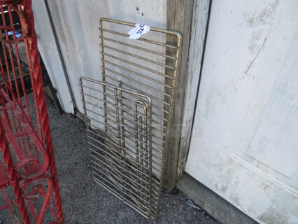 Assorted Stainless Steel Rack. 2XBID