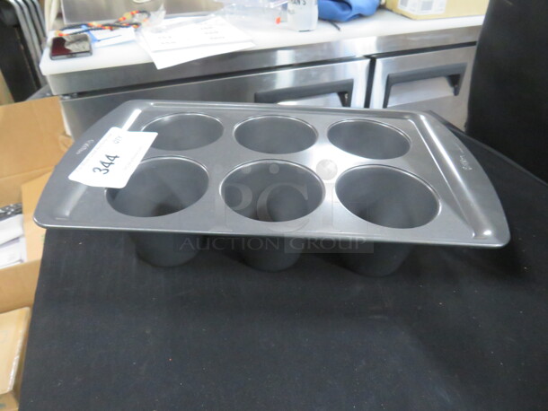 One NEW Wilton 6 Hole DEEP Muffin Pan. - Image 2 of 2