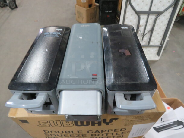 Assorted  Soap Dispenser. 3XBID - Image 1 of 1