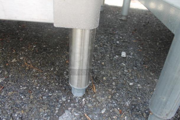 BRAND NEW SCRATCH AND DENT! Stainless Steel Commercial Table w/ Under Shelf. - Image 4 of 4