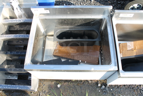 BRAND NEW SCRATCH AND DENT! Stainless Steel Commercial Ice Bin. No Legs. - Image 2 of 2