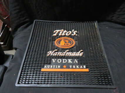 One Titos Bar Mat.
