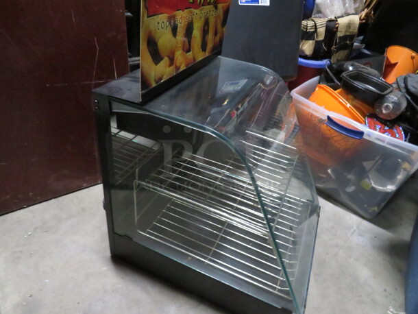 One Pretzel Warmer With 2 Shelves. Model# JJ304. 120 Volt. 15.5X20X19 - Image 2 of 2