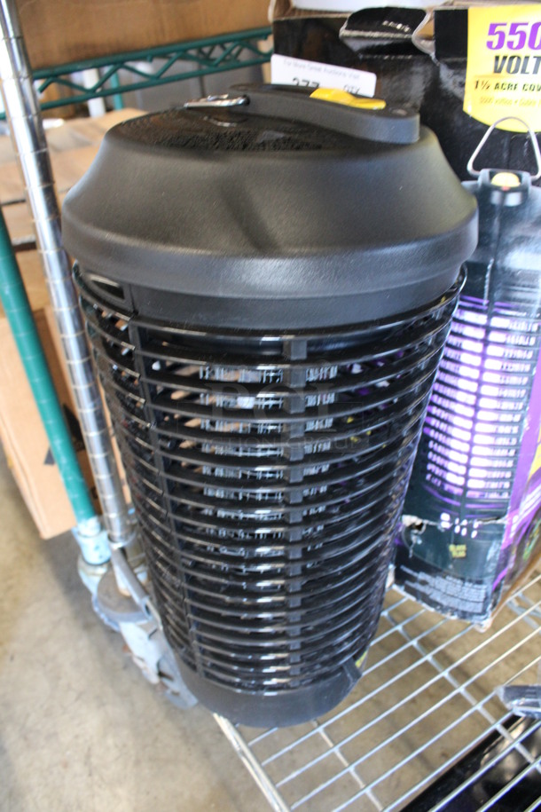 IN ORIGINAL BOX! Black Bug Zapper. 9x9x18. Tested and Working! - Image 2 of 4
