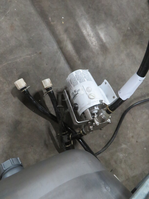 One Stainless Steel 15X15 Drop In Hand Sink With Faucet And #360S Pony Pump. - Image 2 of 2