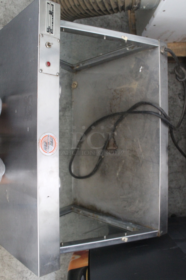 Alto Shaam 100-HSL/CD 30 Stainless Steel Commercial Countertop Heated Display Merchandiser. 125 Volts, 1 Phase. Tested and Working! - Image 4 of 6