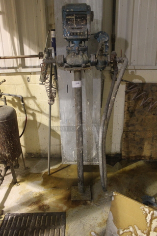 Neptune Metal Floor Style Pump. BUYER MUST REMOVE.