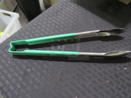 NEW Vollrath 12 Inch Utility Tongs With Gator Grip Handles. 4XBID