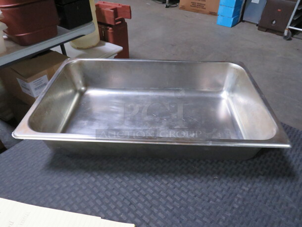One Full Size 4 Inch Hotel Pan.  - Image 1 of 1
