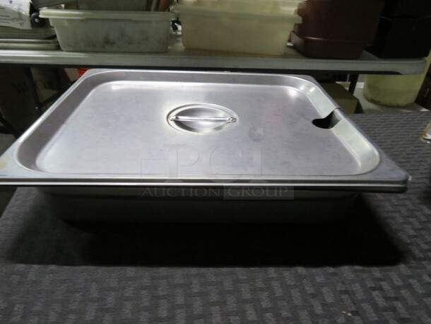 One Half Size 2.5 Inch Hotel Pan With Lid. - Image 1 of 1