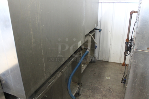 Rational Stainless Steel Commercial Natural Gas Powered Combitherm SelfCooking Center Convection Oven w/ Double Pan Rack Stand on Commercial Casters. - Image 4 of 6