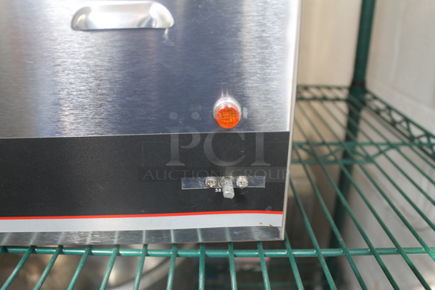 APW Wyoff W-3V Commercial Stainless Steel Electric Countertop Food Warmer 120V, 1 Phase. Tested and Working! - Image 2 of 6