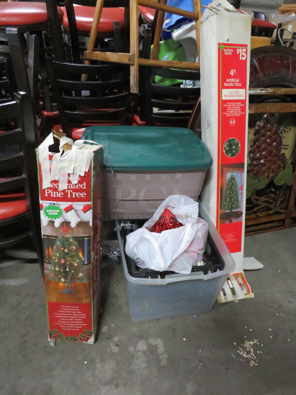 One Lot Of Christmas Decor. - Image 1 of 1