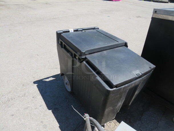 One Cambro Mobile Ice Bin On Casters.  Model# ICS175. 24X38X30.  - Image 2 of 2