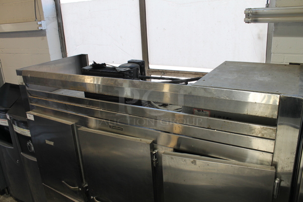 Traulsen Stainless Steel Commercial 6 Half Size Door Reach In Cooler on Commercial Casters. 115 Volts, 1 Phase. Tested and Powers On But Does Not Get Cold - Image 8 of 8