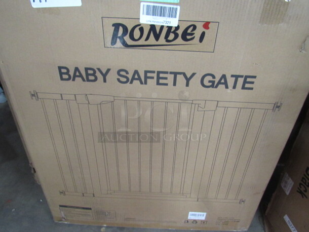 One Ronbei Baby Safety Gate.