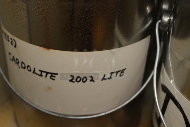 ALL ONE MONEY! Lot of Counter, White Metal Hood and Chair. BUYER MUST REMOVE. - Image 8 of 9