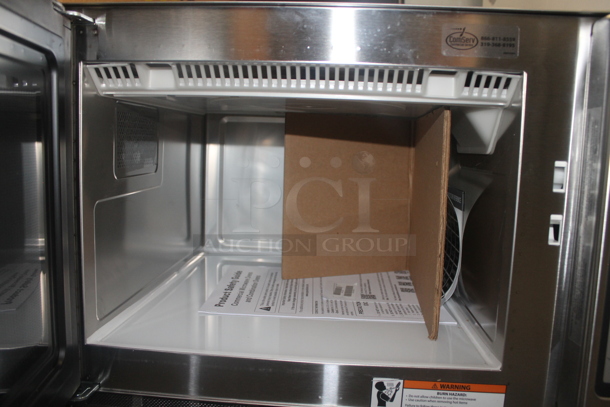 2023 Amana RFS18TS Stainless Steel Commercial Countertop Microwave Oven. 208/240 Volts, 1 Phase.  - Image 3 of 5