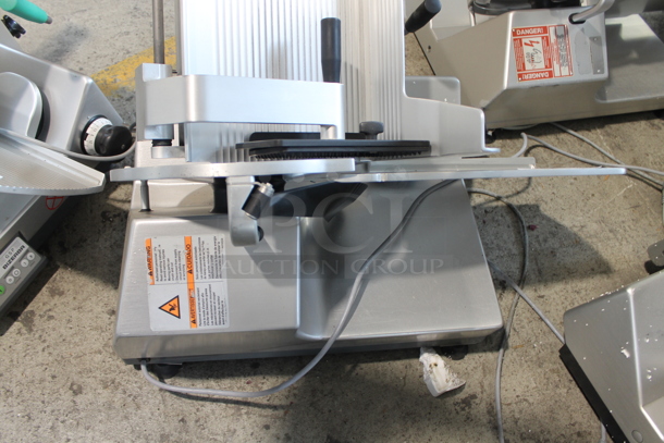 2013 Bizerba GSP HD Stainless Steel Commercial Countertop Meat Slicer. 120 Volts, 1 Phase. Tested and Working! - Image 4 of 7