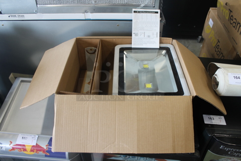 IN ORIGINAL BOX! Metal LED Flood Light.