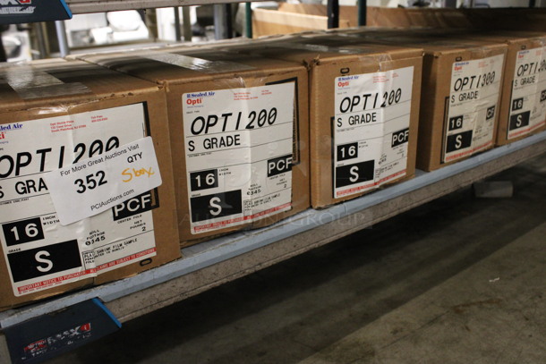 5 BRAND NEW Boxes of Sealed Air Opti OPTI200 S Grade Shrink Film. 5 Times Your Bid!