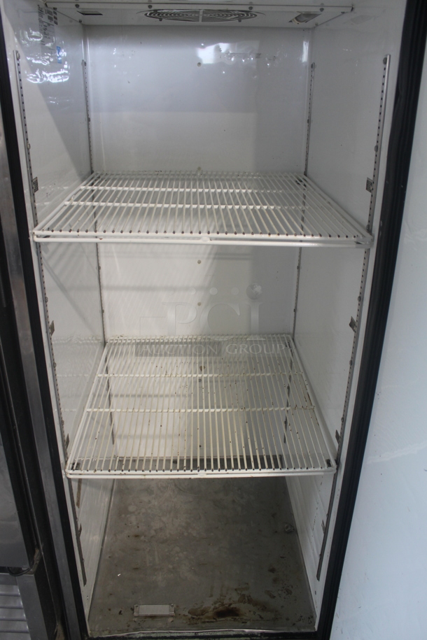2015 True TG1R-1S Commercial Stainless Steel Single Door Reach In Cooler With Polycoated Shelves. 115V, 1 Phase. Tested and Working!
 - Image 4 of 5