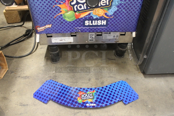 GBG Granitime 2 S/FF Metal Commercial Countertop 2 Hopper Slushie Machine. 115 Volts, 1 Phase. Tested and Working! - Image 6 of 8