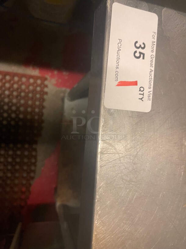 Commercial Stainless Steel Table Perfect for Dishwasher Racks NSF - Image 5 of 7