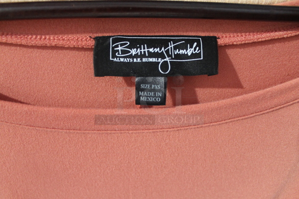 ALL ONE MONEY! Lot of Various Designer Clothes Including Dress and Jackets on Metal Clothing Rack! - Image 12 of 12