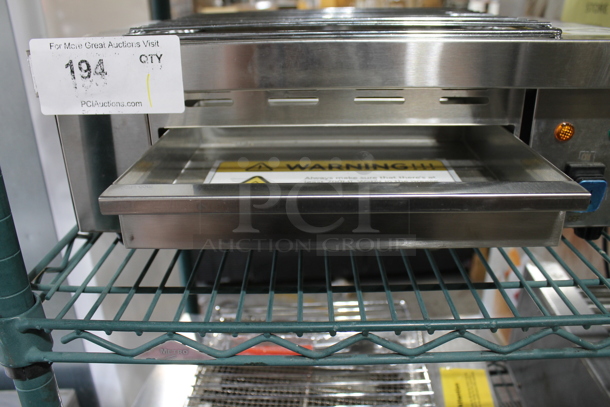 BRAND NEW SCRATCH AND DENT! 2022 Hoocoo IBG-18 Stainless Steel Commercial Countertop Electric Powered Barbecue BBQ Grill. 110 Volts, 1 Phase. Tested and Working! - Image 4 of 5