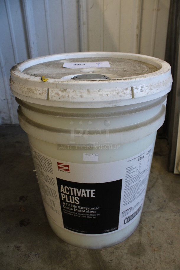 Swisher Activate Plus RTU Bio Enzymatic Drain Maintainer Bucket. 12x12x16