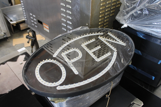 Open Light Up Sign. - Image 2 of 4